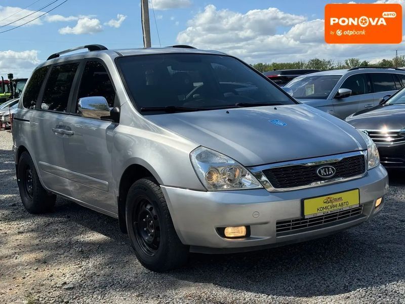 Kia Carnival, 2011 р., Дизель, 304 тис. км, Мінівен, Сірий, Умань AT-10424352 фото