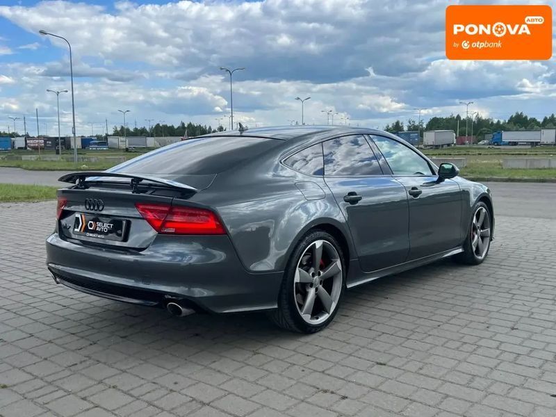 Audi A7 Sportback, 2014 р., Дизель, 325 тис. км, Седан, Сірий, Львів AT-10418402 фото