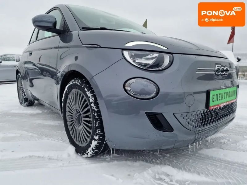 Fiat 500, 2022 г., Електро, 19 тыс. км, Хетчбек, Серый, Винница AT-10407583 фото