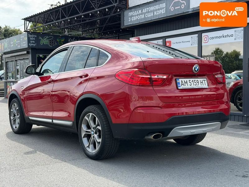 BMW X4, 2017 г., Дизель, 177 тыс. км, Внедорожник / Кроссовер, Красный, Житомир AT-10426707 фото