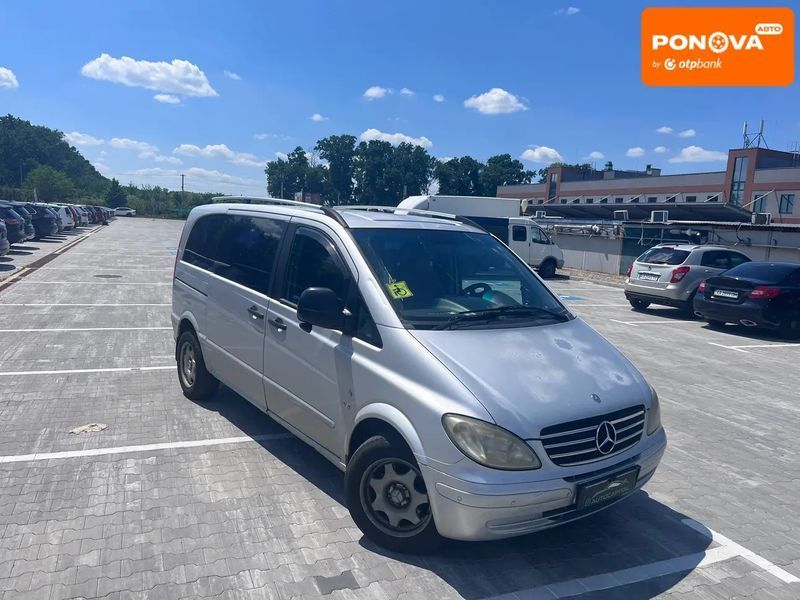 Mercedes-Benz Vito, 2007 р., Дизель, 326 тис. км, Мінівен, Сірий, Київ AT-10421128 фото