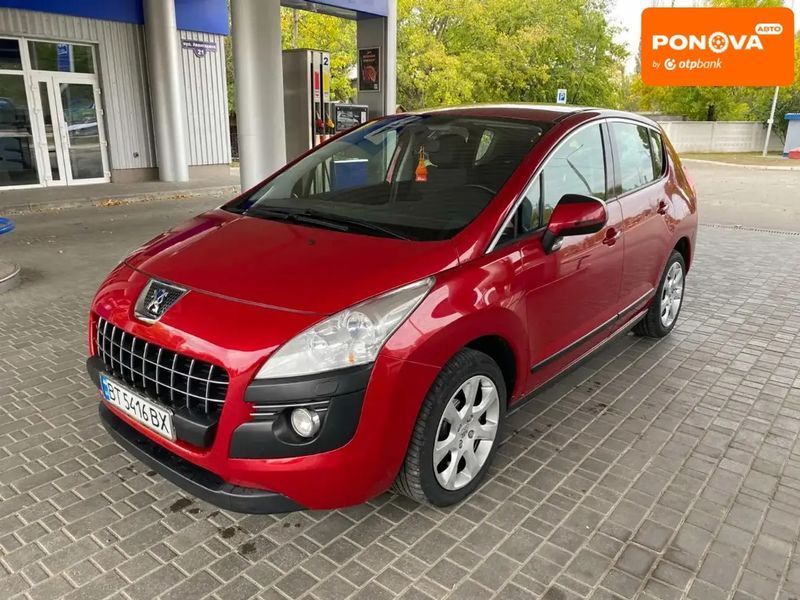 Peugeot 3008, 2011 г., Дизель, 199 тыс. км, Внедорожник / Кроссовер, Красный, Николаев AT-10403252 фото