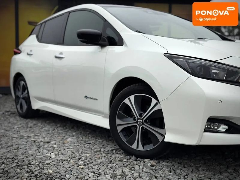 Nissan Leaf, 2018 г., Електро, 157 тыс. км, Хетчбек, Белый, Стрый AT-10403026 фото