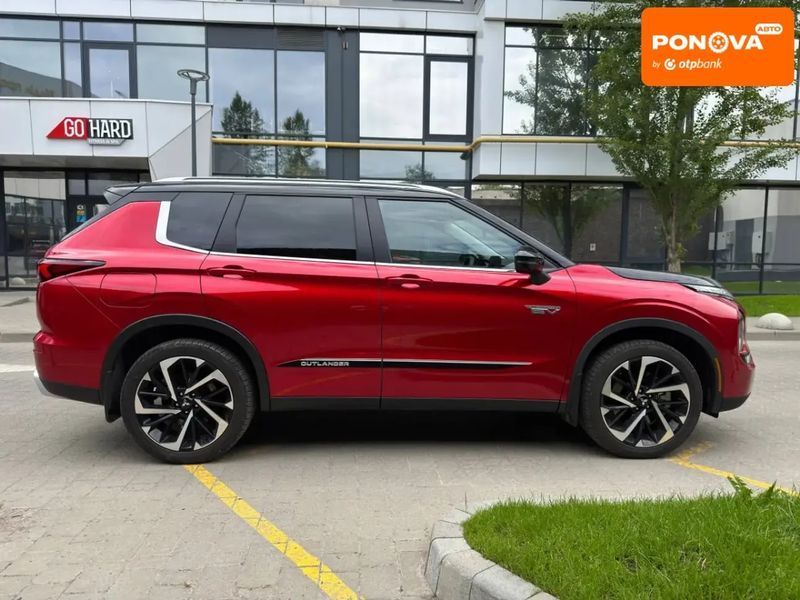 Mitsubishi Outlander, 2024 р., Гібрид (MHEV), 3 тис. км, Позашляховик / Кросовер, Червоний, Львів AT-10418641 фото