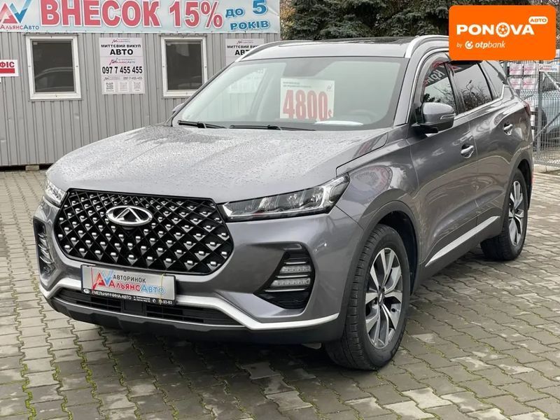 Chery Tiggo 7 Pro, 2022 р., Газ пропан-бутан / Бензин, 33 тис. км, Позашляховик / Кросовер, Сірий, Кривий Ріг AT-10405318 фото