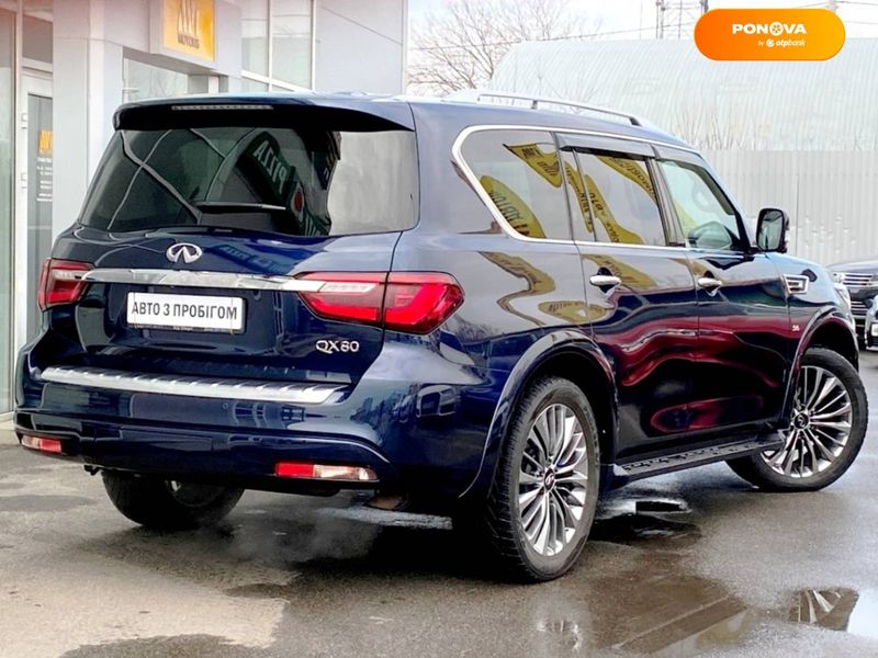 Infiniti QX80, 2018, Бензин, 5.55 л., 157 тис. км, Позашляховик / Кросовер, Синій, Київ 97824 фото