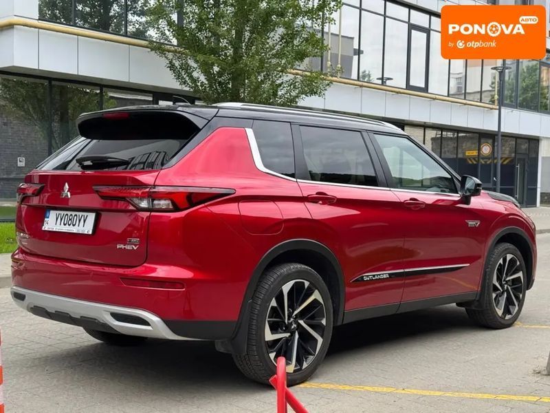 Mitsubishi Outlander, 2024 р., Гібрид (MHEV), 3 тис. км, Позашляховик / Кросовер, Червоний, Львів AT-10418641 фото