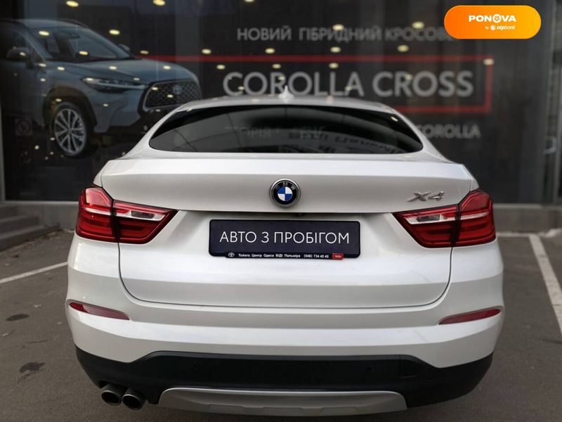 BMW X4, 2015, Бензин, 2 л., 135 тис. км, Позашляховик / Кросовер, Білий, Одеса 19252 фото