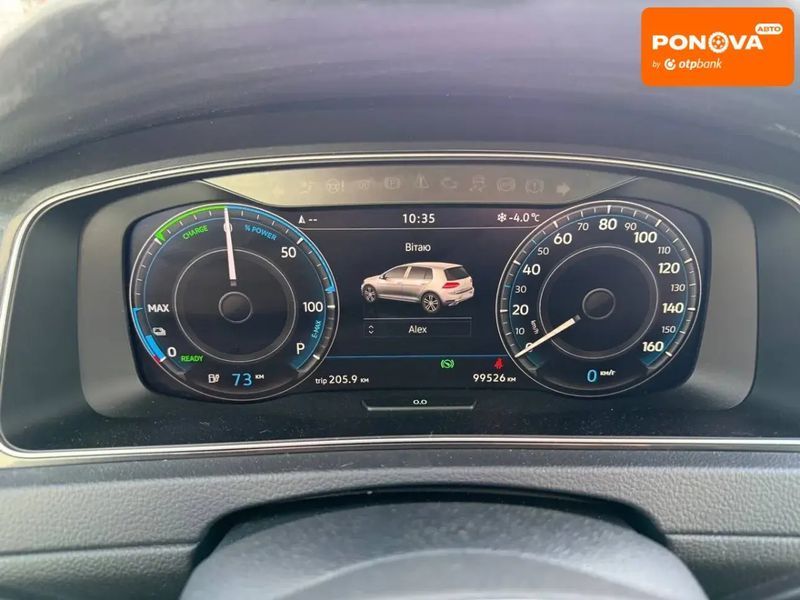 Volkswagen e-Golf, 2018 г., Електро, 99 тыс. км, Хетчбек, Чорный, Винница AT-10408162 фото
