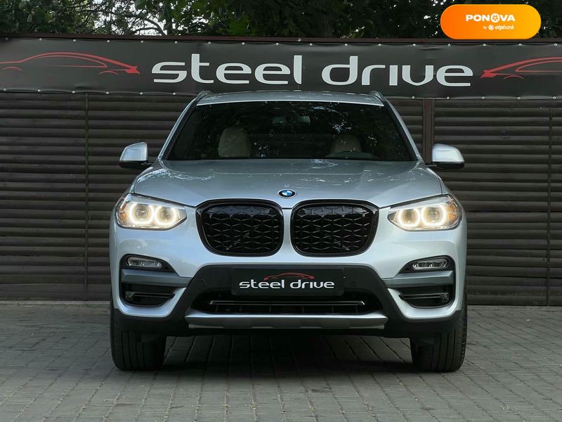 BMW X3, 2019, Бензин, 2 л., 55 тис. км, Позашляховик / Кросовер, Сірий, Одеса 110705 фото