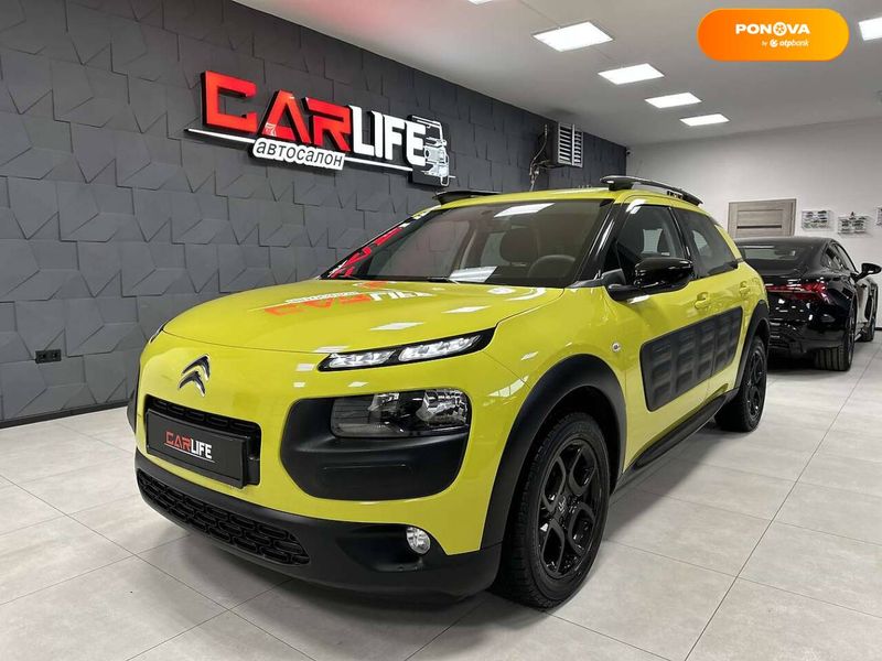 Citroen C4 Cactus, 2017, Бензин, 1.2 л., 54 тис. км, Хетчбек, Жовтий, Тернопіль 39716 фото