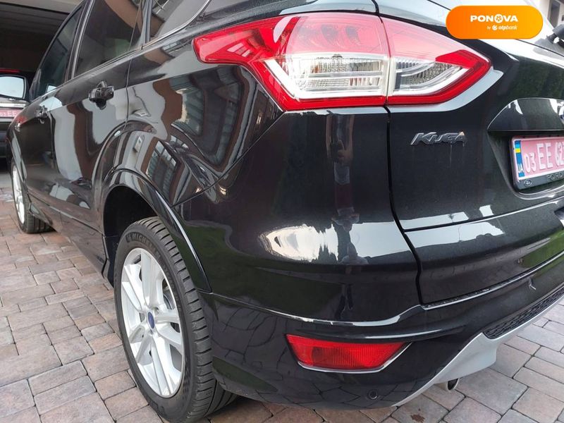 Ford Kuga, 2015, Дизель, 2 л., 166 тыс. км, Внедорожник / Кроссовер, Чорный, Ровно Cars-Pr-66058 фото