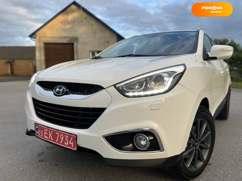 Hyundai ix35, 2014, Дизель, 2 л., 197 тис. км, Позашляховик / Кросовер, Білий, Радивилів Cars-Pr-64151 фото