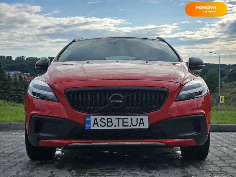 Volvo V40, 2019, Бензин, 1.5 л., 53 тыс. км, Хетчбек, Красный, Тернополь 107473 фото