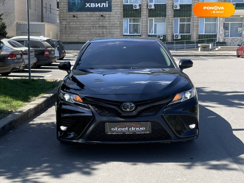 Toyota Camry, 2019, Бензин, 2.49 л., 45 тис. км, Седан, Чорний, Миколаїв 34704 фото