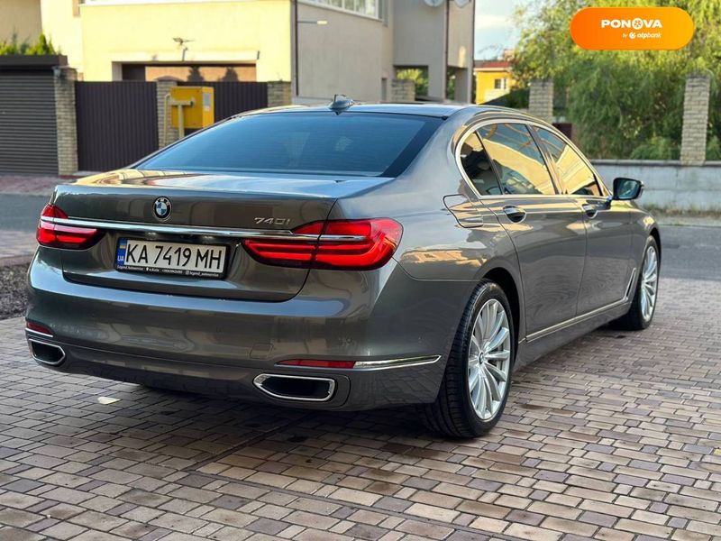 BMW 7 Series, 2016, Бензин, 2.98 л., 187 тис. км, Седан, Сірий, Київ Cars-Pr-67334 фото