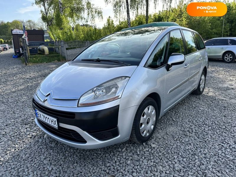 Citroen Grand C4 Picasso, 2007, Бензин, 1.75 л., 308 тис. км, Мінівен, Сірий, Хмельницький Cars-Pr-56104 фото