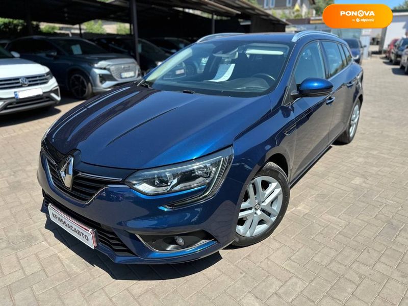 Renault Megane, 2017, Дизель, 1.5 л., 187 тис. км, Універсал, Синій, Кривий Ріг 110240 фото