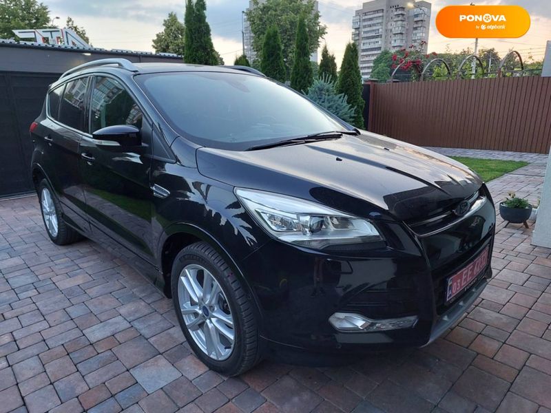 Ford Kuga, 2015, Дизель, 2 л., 166 тыс. км, Внедорожник / Кроссовер, Чорный, Ровно Cars-Pr-66058 фото