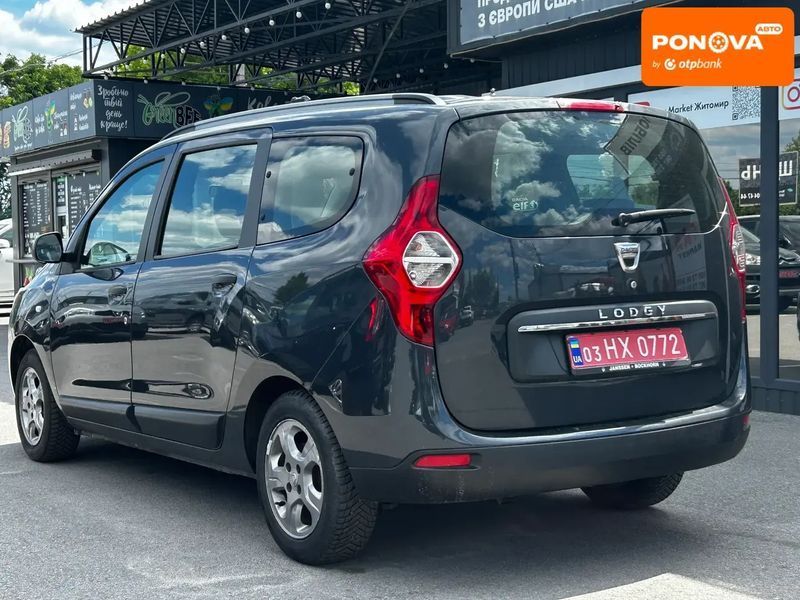 Dacia Lodgy, 2020 р., Бензин, 178 тис. км, Універсал, Сірий, Житомир AT-10418130 фото
