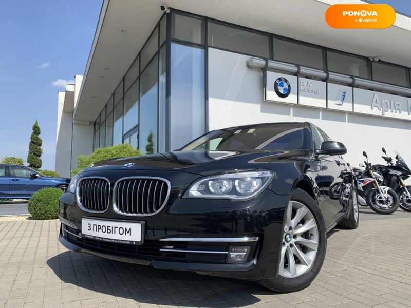 BMW 7 Series, 2014, Дизель, 2.99 л., 161 тыс. км, Седан, Чорный, Львов 108042 фото