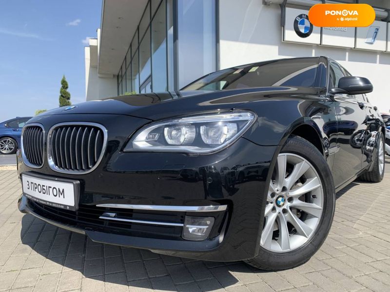 BMW 7 Series, 2014, Дизель, 2.99 л., 161 тис. км, Седан, Чорний, Львів 108042 фото