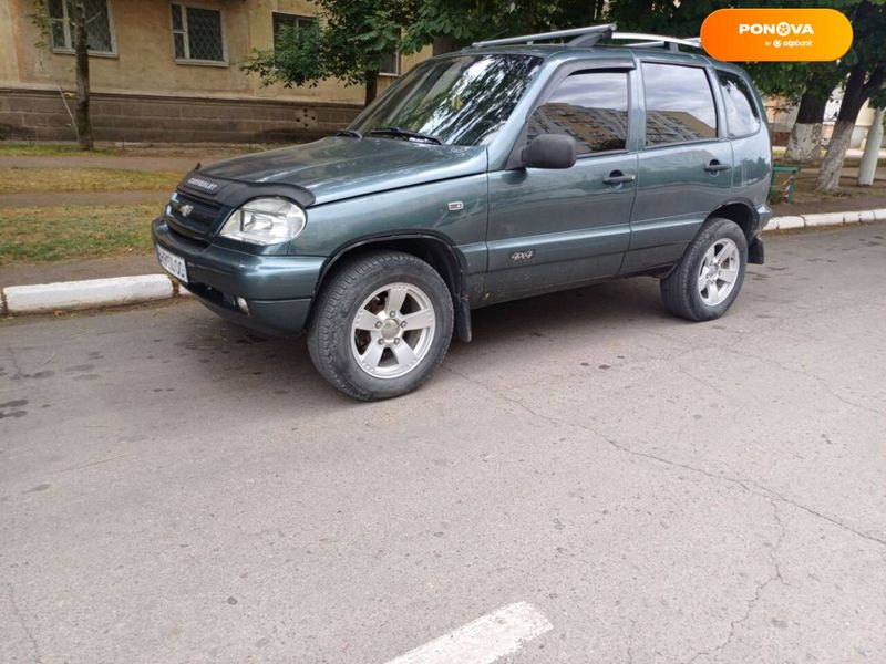 Chevrolet Niva, 2007, Газ пропан-бутан / Бензин, 1.7 л., 302 тис. км, Позашляховик / Кросовер, Зелений, Ізмаїл Cars-Pr-55711 фото