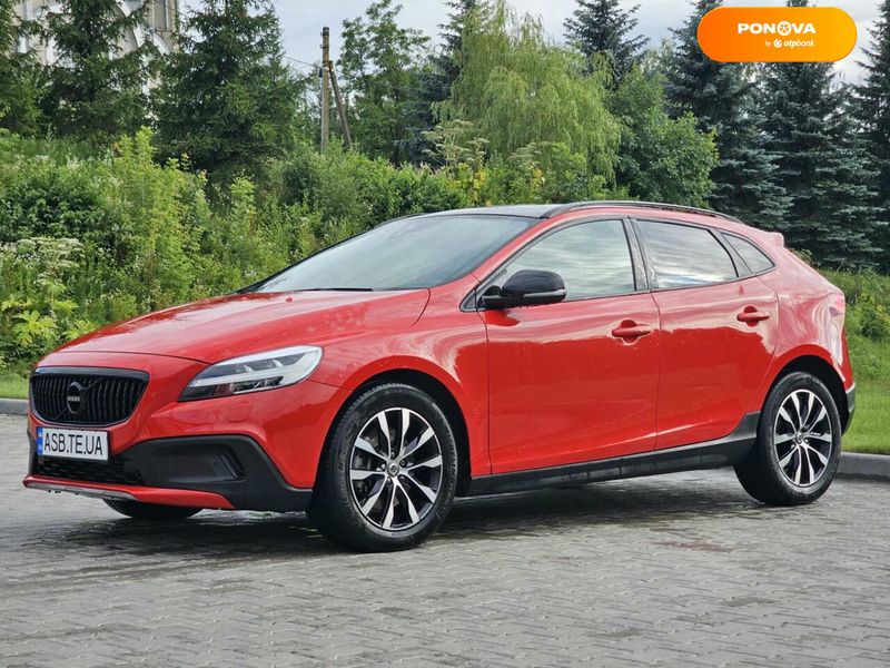 Volvo V40, 2019, Бензин, 1.5 л., 53 тис. км, Хетчбек, Червоний, Тернопіль 107473 фото