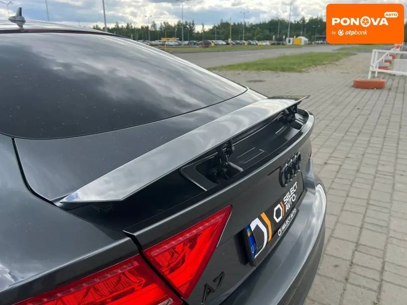 Audi A7 Sportback, 2014 р., Дизель, 325 тис. км, Седан, Сірий, Львів AT-10418402 фото