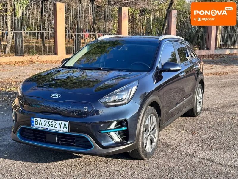Kia Niro, 2019 р., Електро, 101 тис. км, Позашляховик / Кросовер, Синій, Кропивницький (Кіровоград) AT-10406638 фото