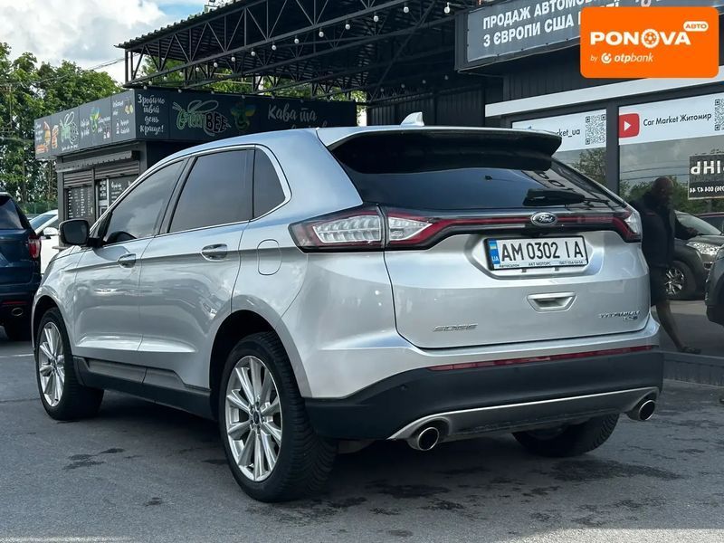 Ford Edge, 2017 р., Бензин, 148 тис. км, Позашляховик / Кросовер, Сірий, Житомир AT-10417798 фото