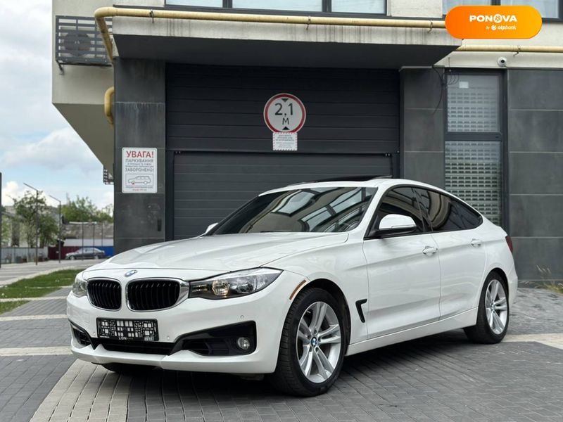 BMW 3 Series GT, 2015, Бензин, 2 л., 112 тис. км, Ліфтбек, Білий, Львів 44194 фото