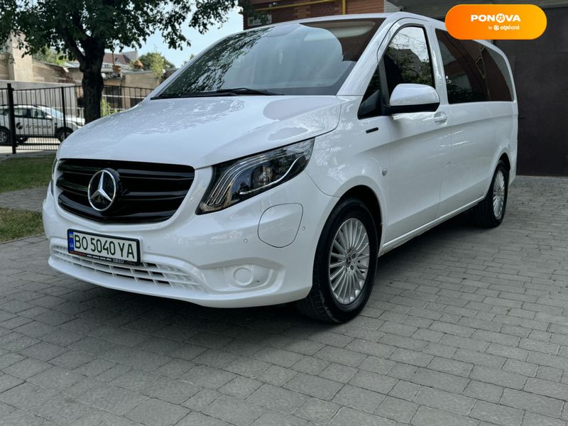 Mercedes-Benz eVito, 2021, Електро, 130 тыс. км, Минивен, Белый, Тернополь Cars-Pr-137596 фото