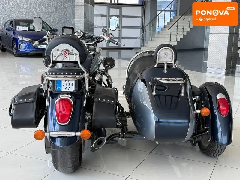 Kawasaki Vulcan 2000, 2008 р., Бензин, 21 тис. км, Мотоцикл з коляскою, Сірий, Одеса AT-10415963 фото