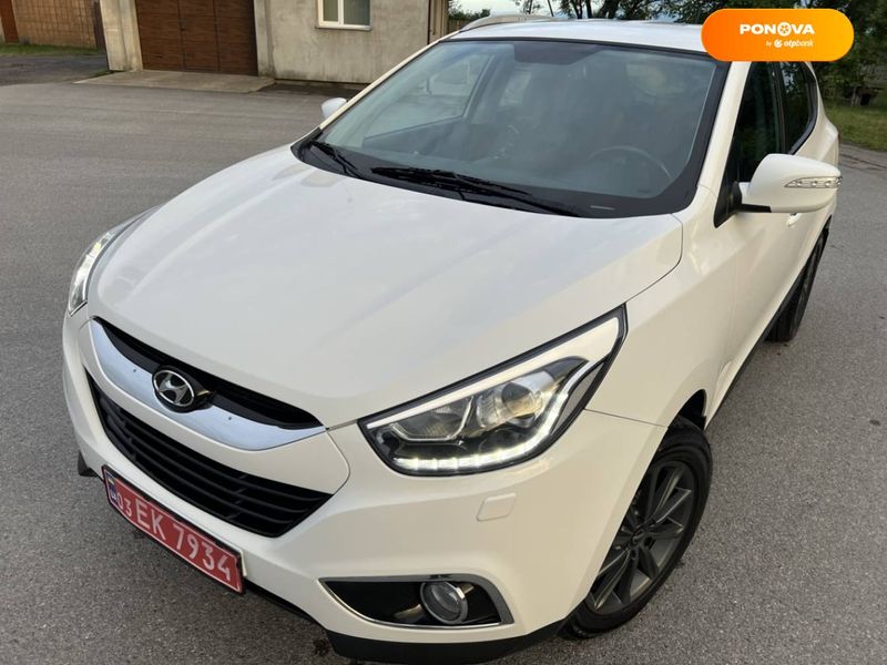 Hyundai ix35, 2014, Дизель, 2 л., 197 тис. км, Позашляховик / Кросовер, Білий, Радивилів Cars-Pr-64151 фото