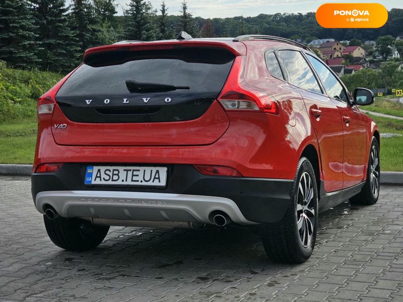 Volvo V40, 2019, Бензин, 1.5 л., 53 тис. км, Хетчбек, Червоний, Тернопіль 107473 фото