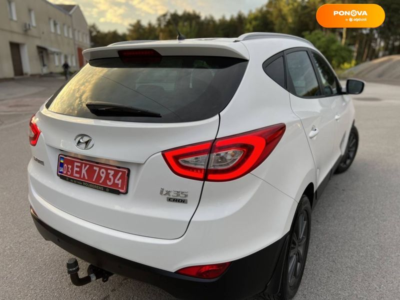 Hyundai ix35, 2014, Дизель, 2 л., 197 тис. км, Позашляховик / Кросовер, Білий, Радивилів Cars-Pr-64151 фото