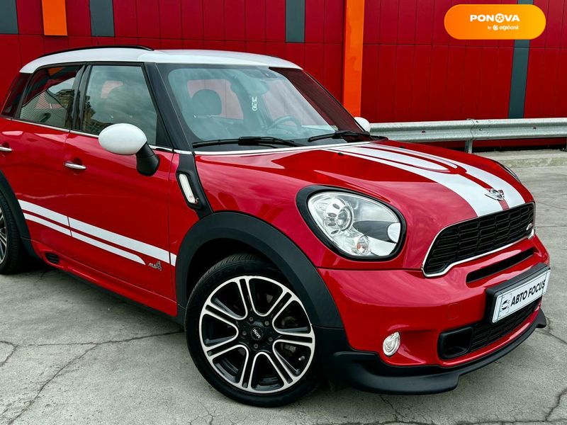 MINI Countryman, 2014, Бензин, 1.6 л., 86 тис. км, Позашляховик / Кросовер, Червоний, Київ 98034 фото