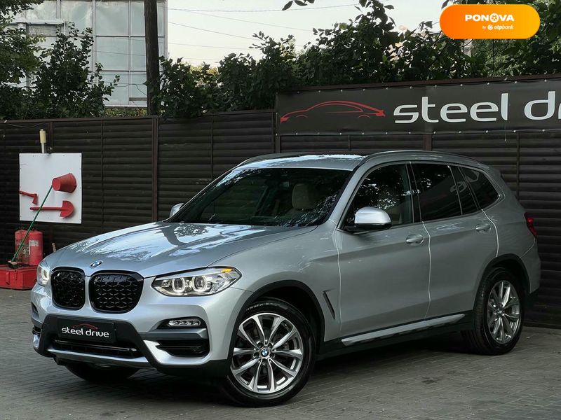 BMW X3, 2019, Бензин, 2 л., 55 тис. км, Позашляховик / Кросовер, Сірий, Одеса 110705 фото