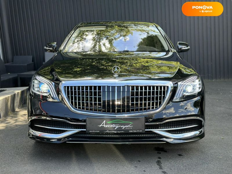 Mercedes-Benz S-Class, 2014, Бензин, 4.66 л., 101 тис. км, Седан, Чорний, Київ 103322 фото