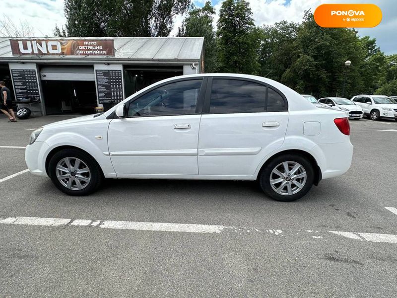 Kia Rio, 2010, Газ пропан-бутан / Бензин, 1.4 л., 222 тис. км, Седан, Білий, Київ Cars-Pr-54722 фото