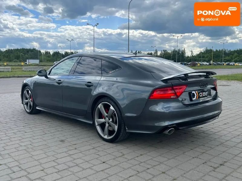 Audi A7 Sportback, 2014 р., Дизель, 325 тис. км, Седан, Сірий, Львів AT-10418402 фото