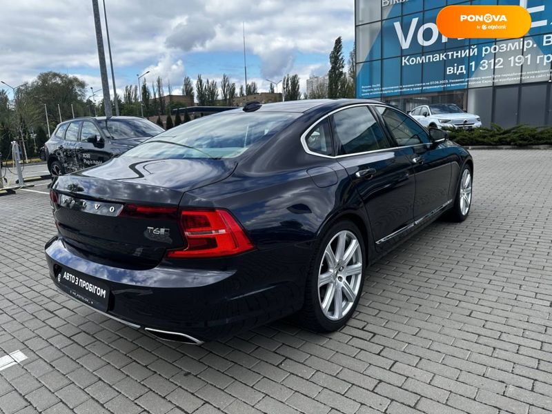 Volvo S90, 2016, Бензин, 1.97 л., 51 тис. км, Седан, Синій, Київ 38893 фото