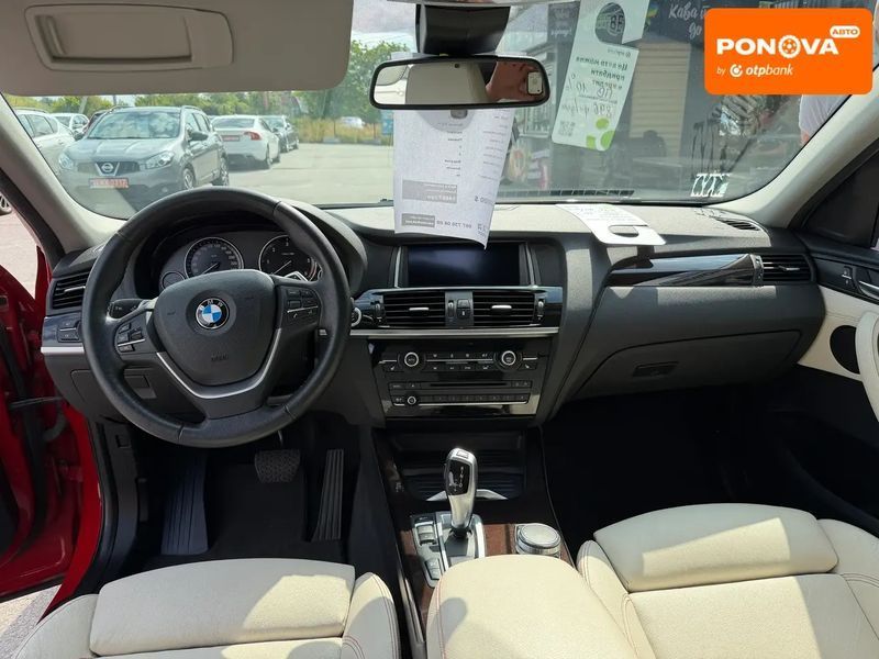 BMW X4, 2017 г., Дизель, 177 тыс. км, Внедорожник / Кроссовер, Красный, Житомир AT-10426707 фото