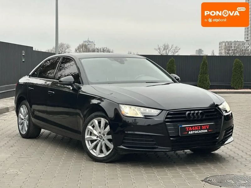 Audi A4, 2016 г., Бензин, 145 тыс. км, Седан, Чорный, Днепр (Днепропетровск) AT-10406559 фото