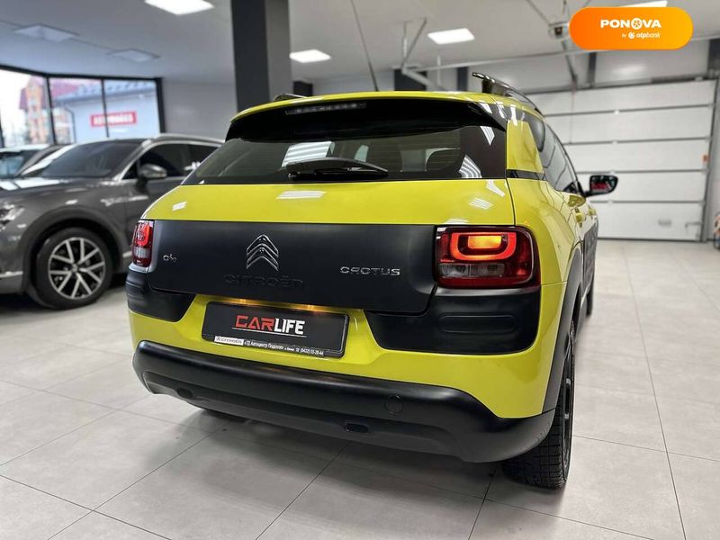 Citroen C4 Cactus, 2017, Бензин, 1.2 л., 54 тис. км, Хетчбек, Жовтий, Тернопіль 39716 фото