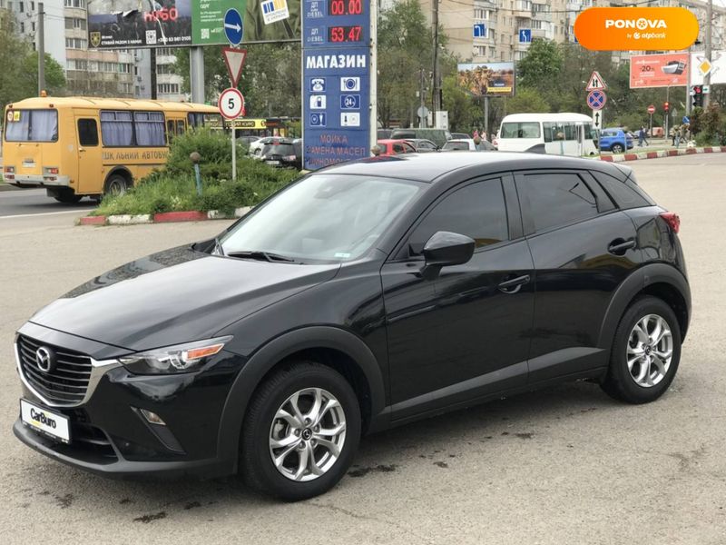 Mazda CX-3, 2017, Бензин, 2 л., 39 тис. км, Позашляховик / Кросовер, Чорний, Одеса 40543 фото