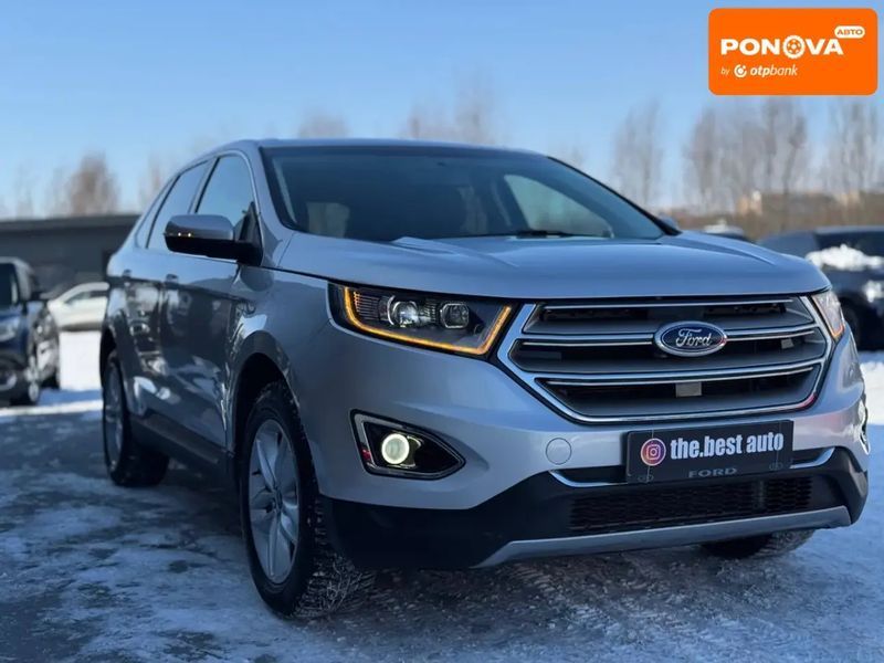 Ford Edge, 2017 р., Газ пропан-бутан / Бензин, 102 тис. км, Позашляховик / Кросовер, Сірий, Рівне AT-10409985 фото