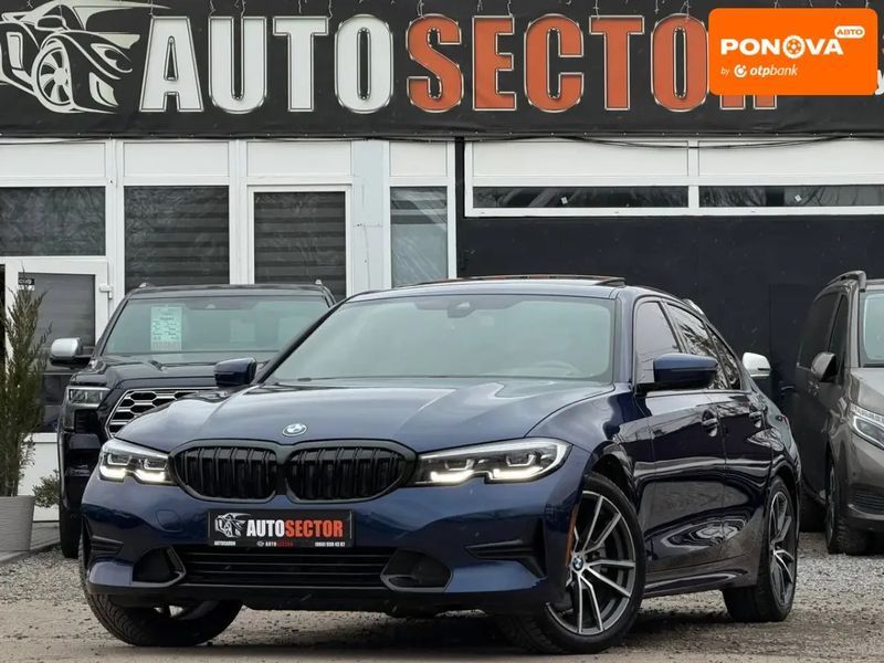 BMW 3 Series, 2019 р., Бензин, 70 тис. км, Седан, Синій, Харків AT-10405994 фото
