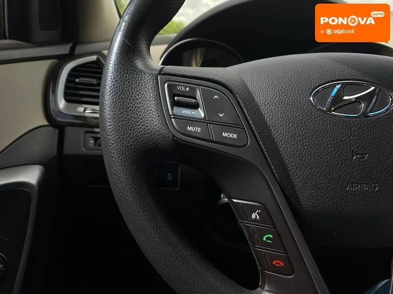 Hyundai Santa FE, 2016 р., Бензин, 96 тис. км, Позашляховик / Кросовер, Синій, Київ AT-10419104 фото